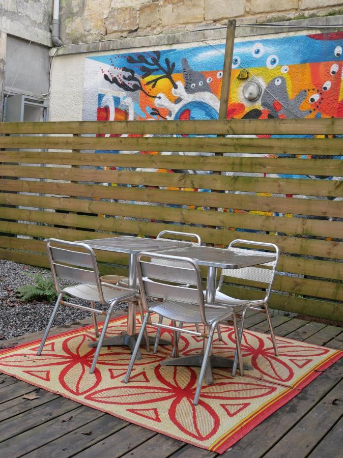 Joli T2 Centre Ville Avec Terrasse Privee & Patio Bordeaux Dış mekan fotoğraf