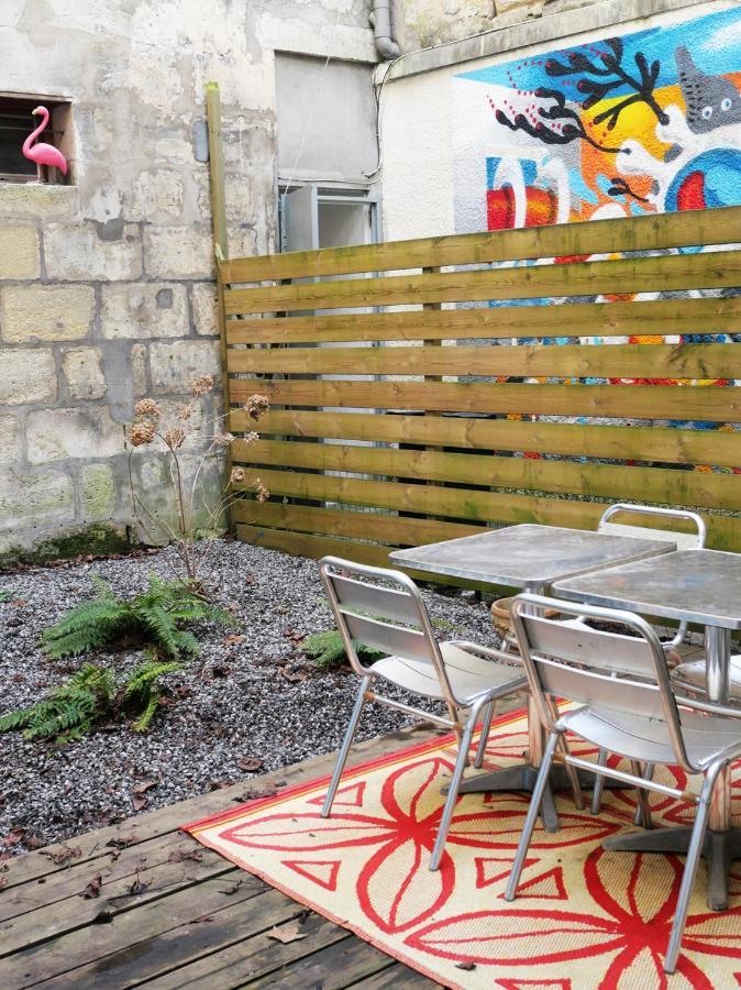 Joli T2 Centre Ville Avec Terrasse Privee & Patio Bordeaux Dış mekan fotoğraf